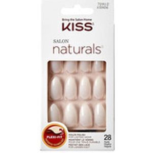 70910 Salon Naturals Nails (28 Pcs) - Natural Nails Suitable For Painting