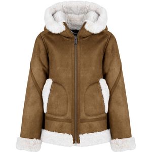 Bomboogie - GG8756 - Jas - Cognac - 10 Years Meisjes