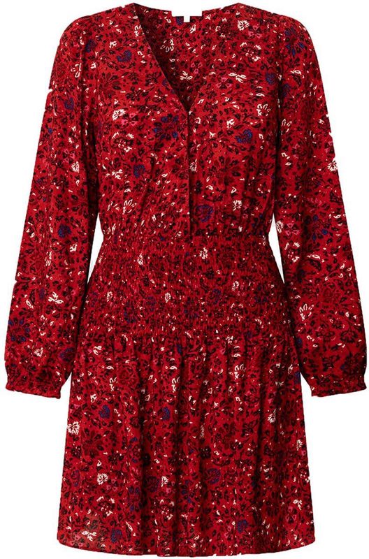 Pepe Jeans - Cecile - Korte Jurk - Zwart - Viscose Voile