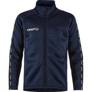 Craft - Squad 2.0 Full Zip Jr - Trainingsjack - Navy