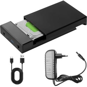 Docking station voor harde schijven - USB 3.0 dockingstations voor 2,5 en 3,5 inch SATA HDD/SSD met tweeweg klonen
