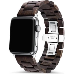 Apple Watch-bandje - zwart sandelhout 38/41 mm