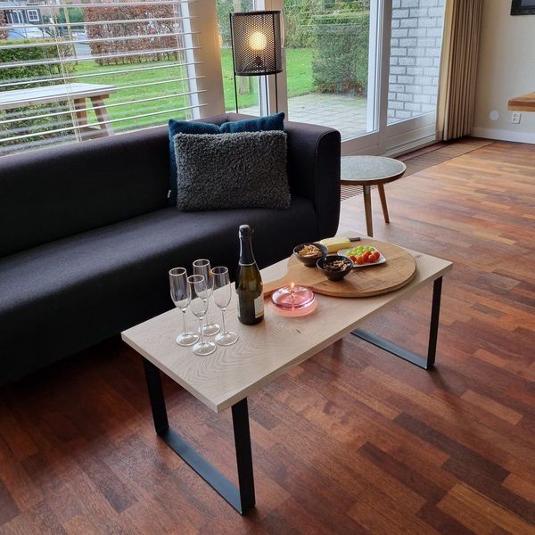 Eiken bijzettafel 60 x 60 cm (onbehandeld) - meubels outlet | | beslist.nl