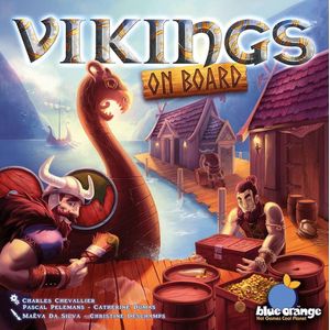 Blue Orange Games - Vikings on Board - Bordspel - 2-4 Spelers - Geschikt vanaf 8 Jaar