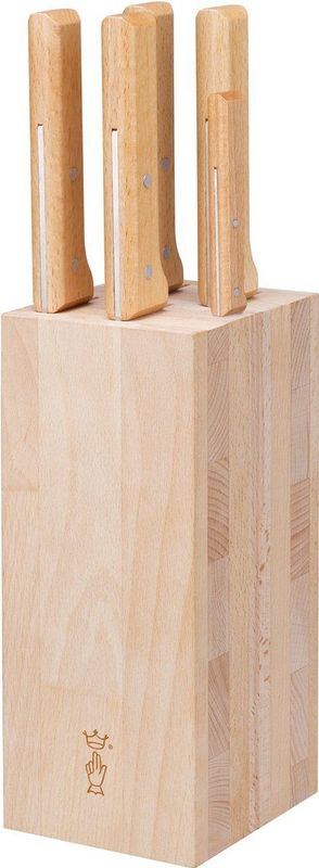 Opinel Parallèle ""Meat"" Messenblok - 5-delig - Beukenhout