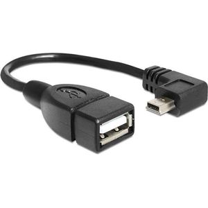 Delock Kabel USB mini Stecker zu USB 2.0-A Buchse OTG 16 cm