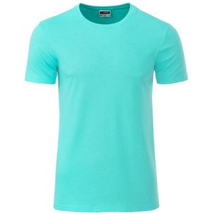 James and Nicholson - Heren Standaard T-Shirt (Turquoise)