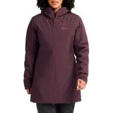 Jack Wolfskin - Highest Peak 3L - Hardshell Regenjack - Amaranth - Dames