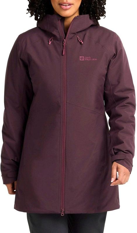 Jack Wolfskin - Highest Peak 3L - Hardshell Regenjack - Amaranth - Dames