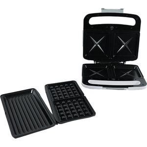 Betty Bossi sandwich maker 3 in 1 wit 35,5 cm