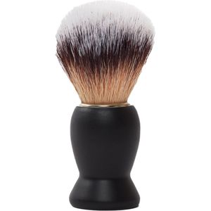 Biowust Scheerkwast van Zwart Hout - Voor een Volle Scheerschuim en Gelijkmatige Verdeling - 100% vegan