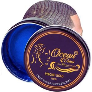Ocean View - Deep Waves - Pomade - Op Waterbasis - 4 oz - Soepele Applicatie & Sterke Fixatie