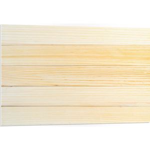PVC Schuimplaat - Muur van Hout - 105x70 cm Foto op PVC Schuimplaat (Met Ophangsysteem)