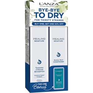 L'anza Healing Moisture - Duo Set (Shampoo 300ml & Conditioner 250ml)