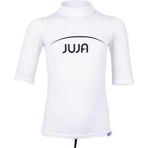 JuJa - uv-zwemshirt korte mouwen kinderen - wit - 104-110cm