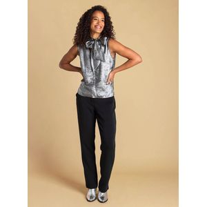 IVY BEAU Amylia Tops - Silver - maat 34