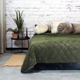 Sprei - Grijs - Katoen - 240x260 cm