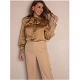 Freebird - Blouse - Geel - Viscose