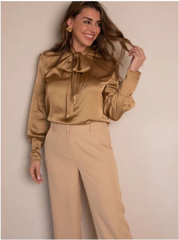 Freebird - Blouse - Geel - Viscose