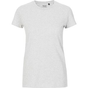 Fairtrade Ladies Fit T-Shirt met ronde hals Ash Grey - XS