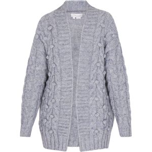 usha - WHITE LABEL - Gebreid Vest - Grijs