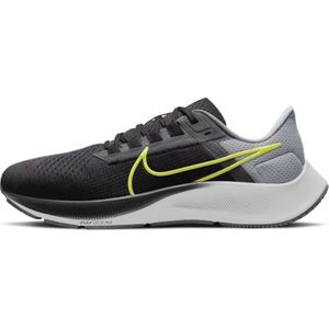 Nike Air Zoom Pegasus 38 Sportschoenen - Maat 41 - Mannen - zwart - grijs - geel
