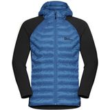Jack Wolfskin - ROUTEBURN PRO HYBRID - Jas - Blauw - Man