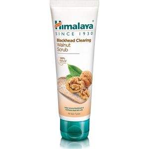 Himalaya - Blackhead Clearing Walnut Face Scrub - Walnut & Lemongrass - 100% Natural - Exfoliates dead skin & Removes blackheads - 100gr
