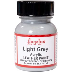 Angelus Leather Acrylic Paint - textielverf voor leren stoffen - acrylbasis - Light Grey - 29,5ml