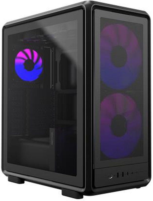 Cooler Master MasterFrame 500 Mesh Midi Tower Zwart, Transparant
