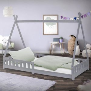 Lexium Grondbed - Peuterbed - Kinderbed - Bedhuisje - Huisbed - Grondbed Peuter - Laag Bed - Vloerbed