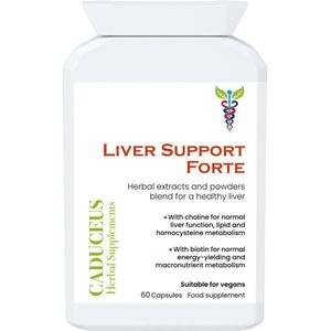 Liver Support Forte 60 capsules: voor een gezonde ondersteuning van de lever en galblaas