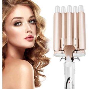 Krultang automatisch - Krultangen - Wave Krultang - Golvenkrultang - Five Barrel Hair Curling - krultang 5 in 1