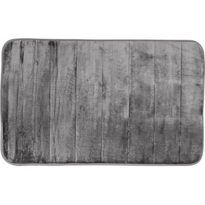 Differnz Relax badmat – Microfiber – normal foam – Grijs – 50 x 80 cm