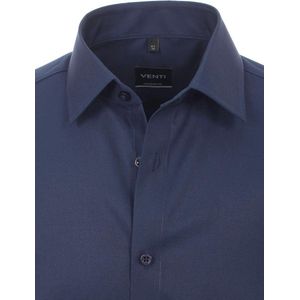 Venti Overhemd Blauw Modern Fit Strijkvrij 1480-116 - L
