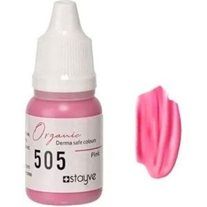 Stayve Organic 505 Pop Pink / PMU Lip Colour Pop Roze 10 ml