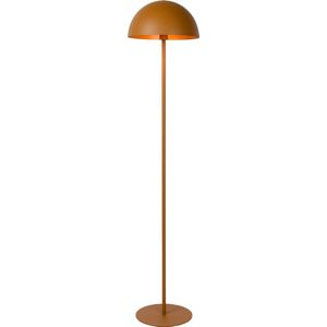 Lucide SIEMON - Vloerlamp - Ø 35 cm - 1xE27 - Okergeel