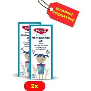 2 x HeltiQ Verkoelende Gel 100 ml - Voordeelverpakking!