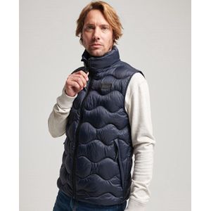 Superdry Jas Studios Xpd Gilet M5011697a Eclipse Navy Mannen Maat - S