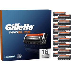 Scheermesjes voor Mannen - 16 Stuks voor een Gladde Scheerbeurt met Lubrastrip