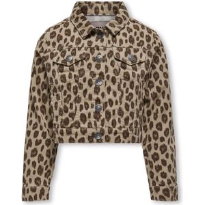 Kids Only - Jasje Leo - Beige/Leo - Maat 140