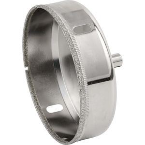 Qerato Tegelboor 100 mm nat - glasboor - diamantboor