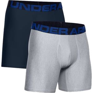Under Armour UA Tech 6in 2 Pack Heren Sportonderbroek - Maat M
