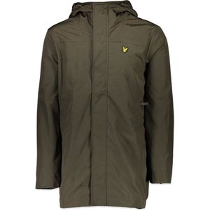 Lyle and Scott Jas Groen Aansluitend - Maat M - Mannen - Herfst/Winter Collectie - Polyester