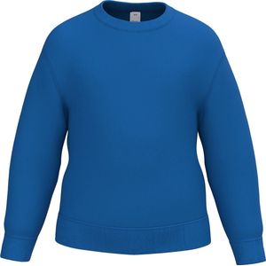 iDeal Basic Brand Kinder sweater met ronde hals IB401 - Ideal Royal Blue - 8/10 ans