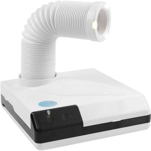 JGS Premium - Krachtige 60W Stofafzuiger voor Nagels met Telescopische Buis en Twee Soorten Ontwerpen (Wit)