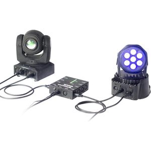DMX512 Optische Splitter Fungert Als DMX512 Distributeur Voor Podiumverlichting 8 Kanalen Onafhankelijke Uitgangen Grootte Van Het Artikel 12 8 x 4 3 x 17 2 cm