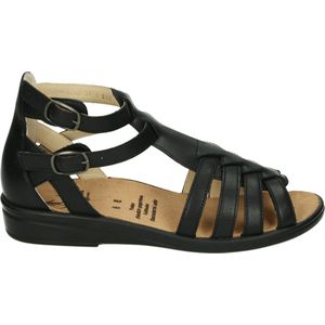 Ganter - Sandalen - Zwart - Leer - Dames