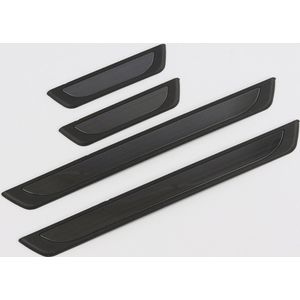 Instaplijsten (instapstrips) voor Ford Explorer PHEV 2019 (5 deurs) - Kras bescherming - Set van 4 - Zwart Glans