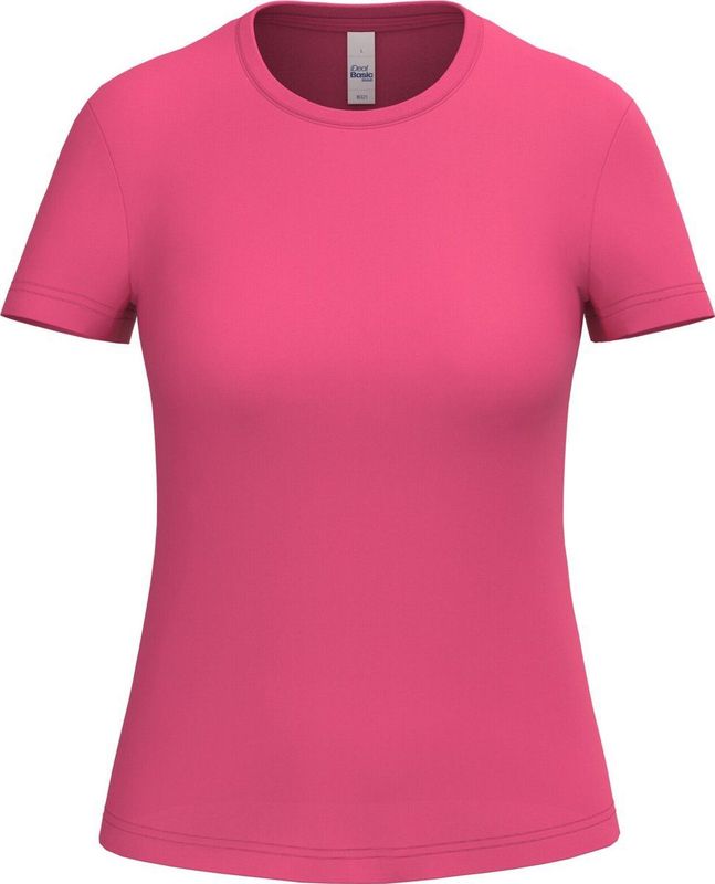 iDeal Basic Brand iDeal190 dames T-shirt IB321 - Ideal Fuchsia - S